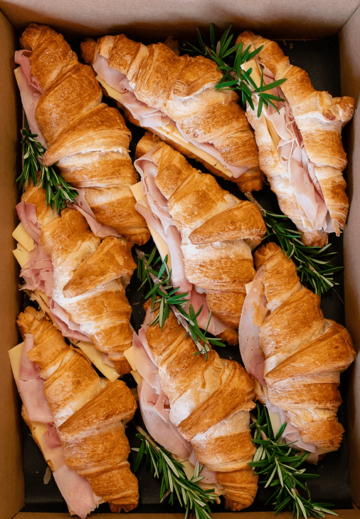 French Ham & Cheese Croissant Box The Herdsman