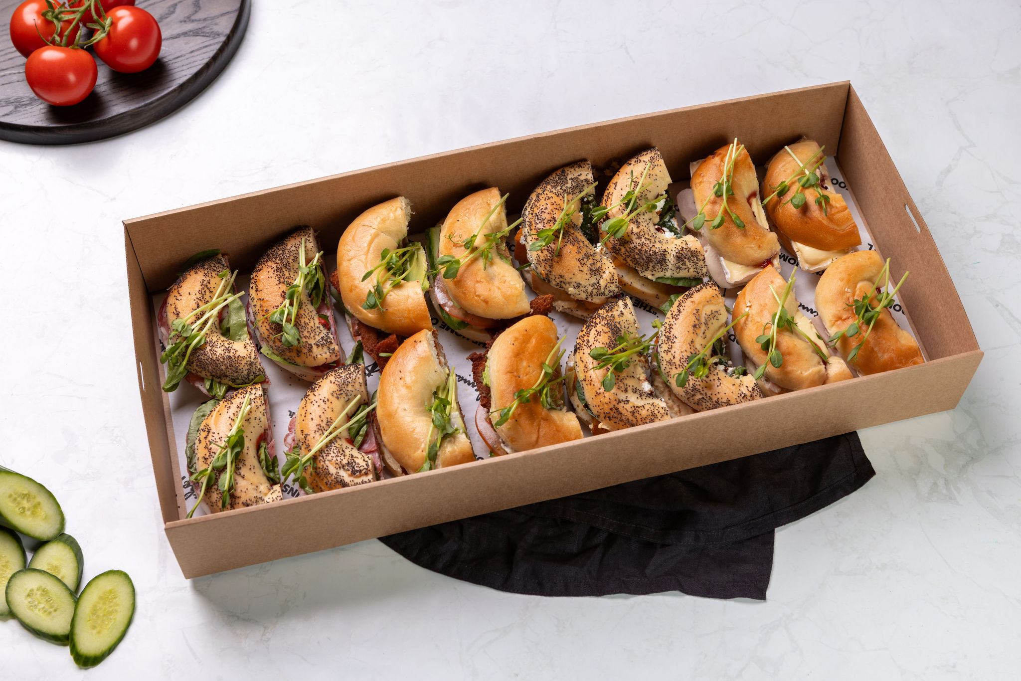 TH 2509 12 Fresh Assorted Bagels Fresh Assorted Bagels